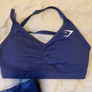 Gymshark bra in blue